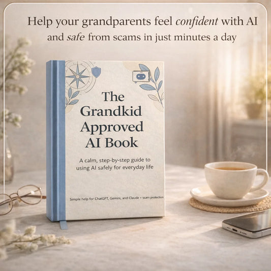 The Grandkid Approved AI Book - 02 hero text