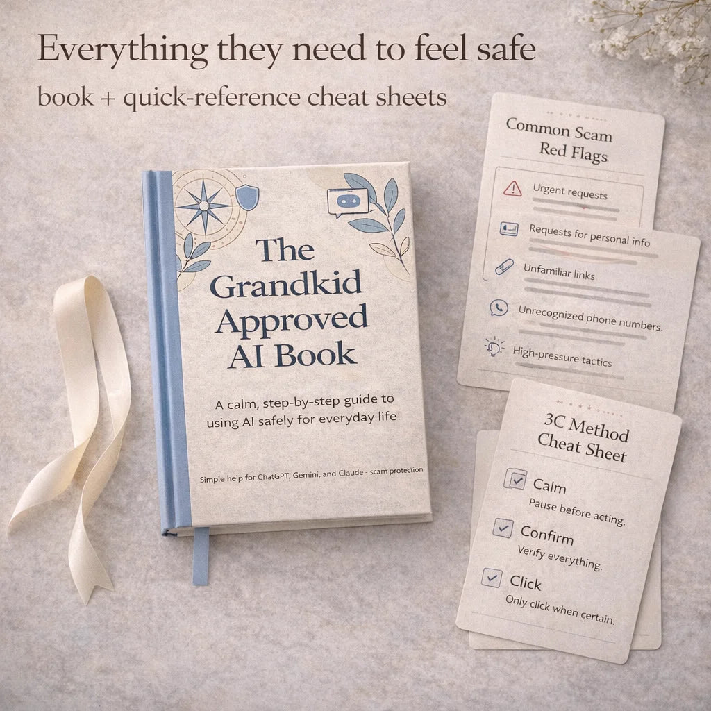 The Grandkid Approved AI Book - 09 cheat sheets